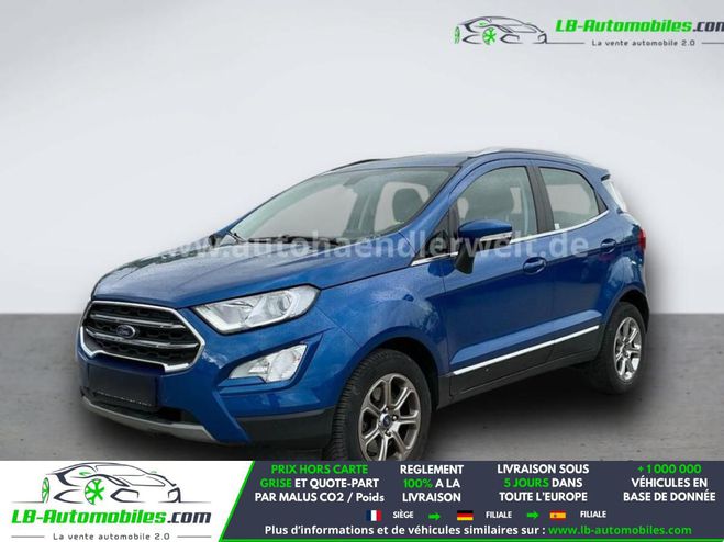 Ford Ecosport 1.0 EcoBoost 125ch BVA Bleu M�tallique de 2019