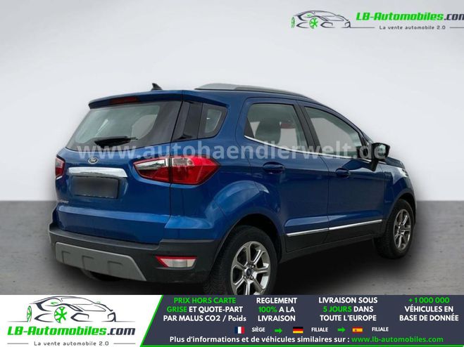 Ford Ecosport 1.0 EcoBoost 125ch BVA Bleu M�tallique de 2019