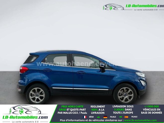 Ford Ecosport 1.0 EcoBoost 125ch BVA Bleu M�tallique de 2019