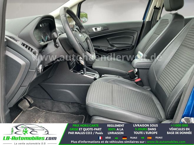 Ford Ecosport 1.0 EcoBoost 125ch BVA Bleu M�tallique de 2019