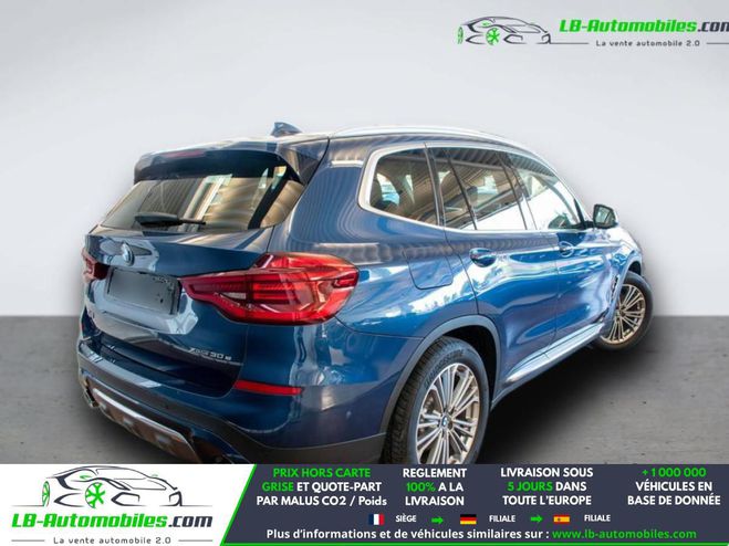 BMW X3 xDrive 30e 292ch BVA Bleu M�tallique de 2021