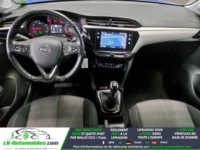 Opel Corsa 1.2 Turbo 100 ch BVM Bleu M�tallique de 2021