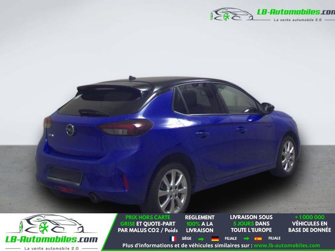 Opel Corsa 1.2 Turbo 100 ch BVM Bleu M�tallique de 2021
