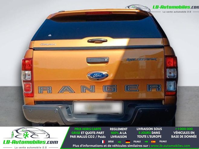 Ford Ranger DOUBLE CABINE 3.2 200 4X4 BVA Orange M�tallique de 2020