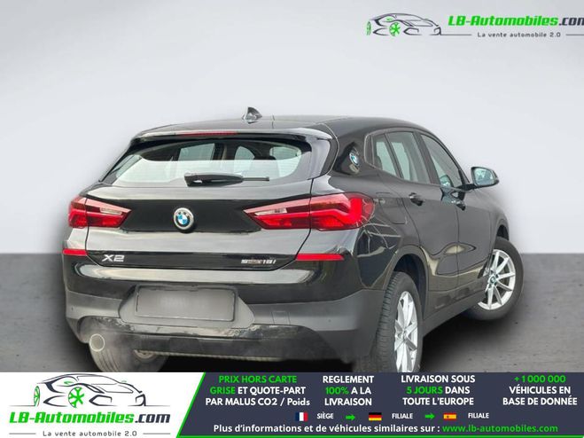 BMW X2 sDrive 18i 140 ch BVA Noir de 2020