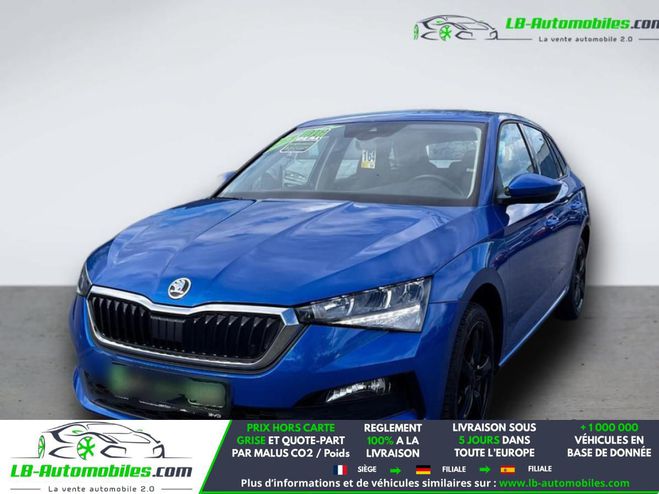 Skoda Scala 1.0 TSI 95 ch BVM Bleu M�tallique de 2020