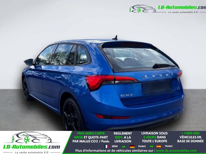 Skoda Scala 1.0 TSI 95 ch BVM Bleu M�tallique de 2020