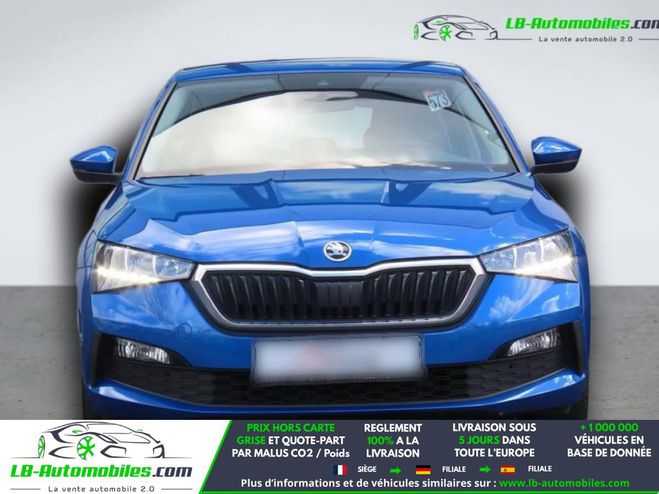 Skoda Scala 1.0 TSI 95 ch BVM Bleu M�tallique de 2019