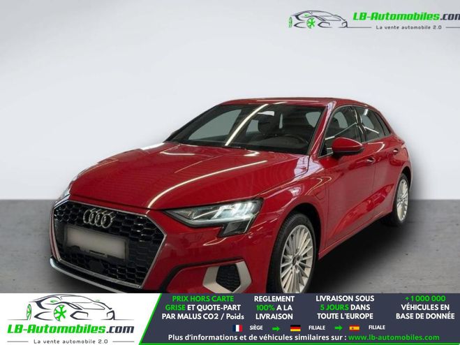 Audi A3 40 TFSIe 204 BVA Rouge M�tallique de 2021