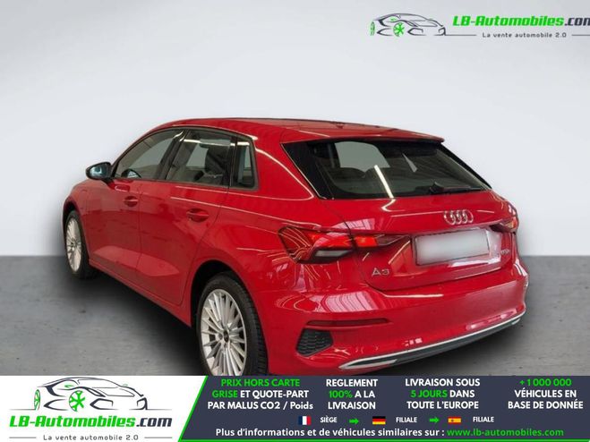 Audi A3 40 TFSIe 204 BVA Rouge M�tallique de 2021