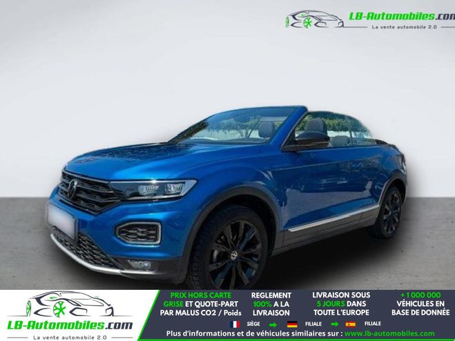 Volkswagen T-Roc Cabriolet 1.0 TSI 115 Start/Stop BVM Bleu M�tallique de 2021