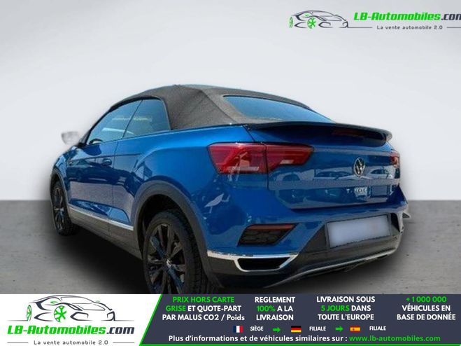 Volkswagen T-Roc Cabriolet 1.0 TSI 115 Start/Stop BVM Bleu M�tallique de 2021