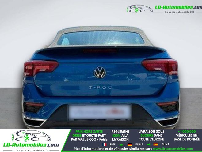 Volkswagen T-Roc Cabriolet 1.0 TSI 115 Start/Stop BVM Bleu M�tallique de 2021