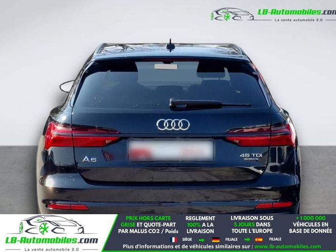 Audi A6 45 TDI 231 ch Quattro BVA Noir M�tallique de 2019