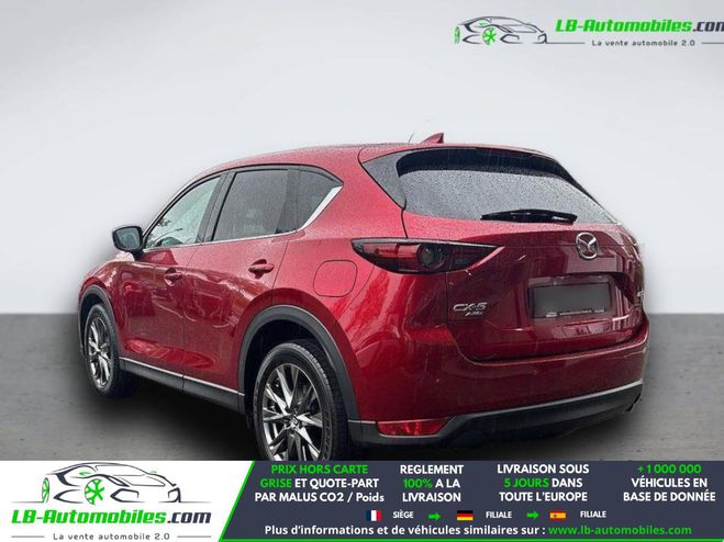 Mazda Cx 5 2.2L Skyactiv-D 184 ch 4x4 BVA Rouge M�tallique de 2019