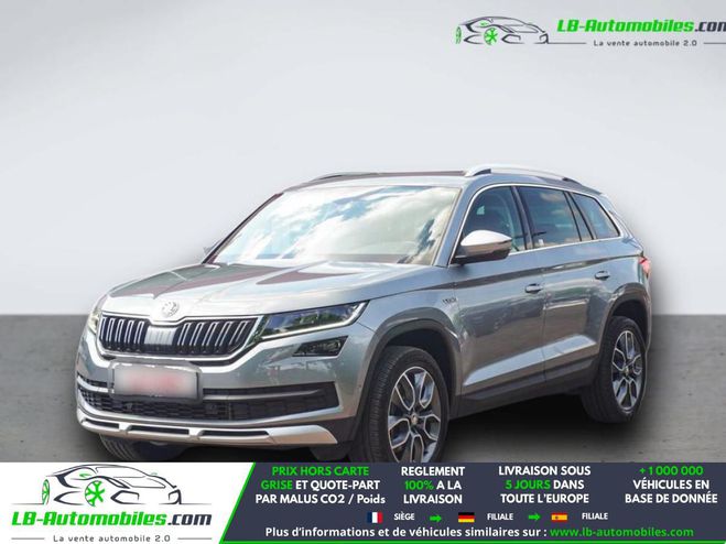 Skoda Kodiaq 2.0 TDI 190 BVA 4x4 5pl Argent� M�tallique de 2018