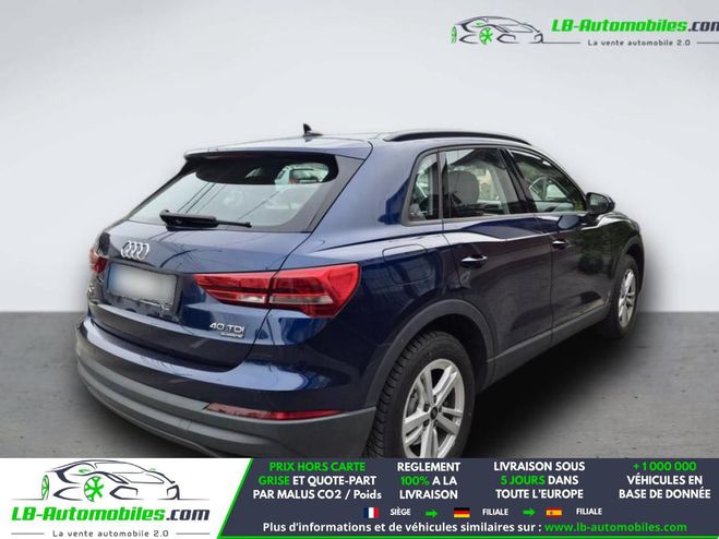 Audi Q3 40 TDI 200 ch BVA Quattro Bleu M�tallique de 2021