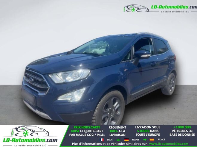 Ford Ecosport 1.0 EcoBoost 125ch BVA Bleu de 2019