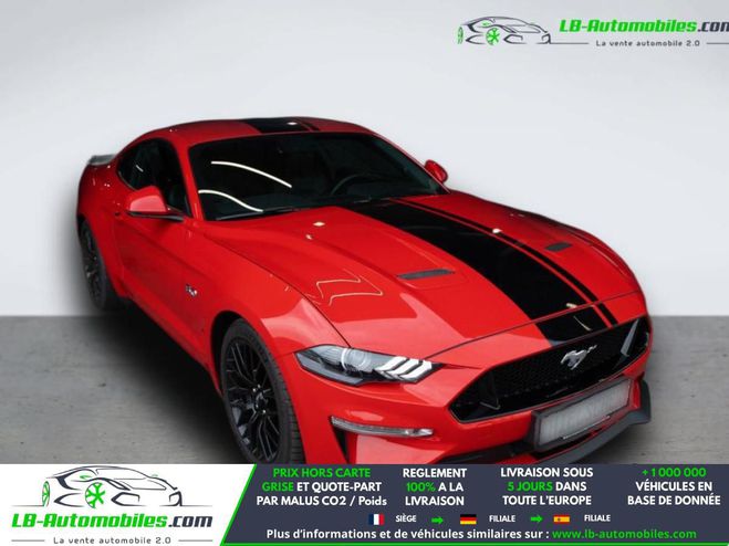 Ford Mustang 5.0 450ch BVA Rouge de 2018