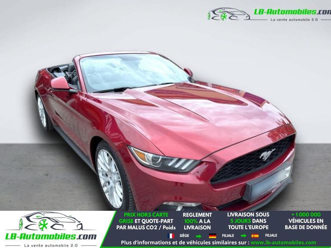 Ford Mustang 2.3 EcoBoost 317 BVA Rouge M�tallique de 2017