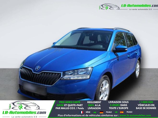 Skoda Fabia 1.0 TSI 95 ch BVM Bleu M�tallique de 2021