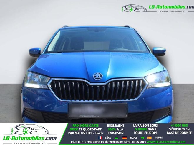 Skoda Fabia 1.0 TSI 95 ch BVM Bleu M�tallique de 2021