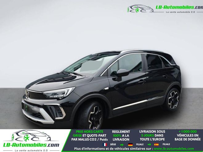 Opel Crossland 1.2 Turbo 130 ch BVM Noir M�tallique de 2021