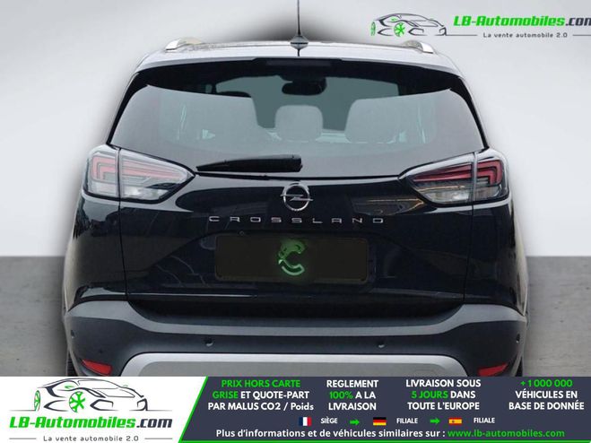 Opel Crossland 1.2 Turbo 130 ch BVM Noir M�tallique de 2021