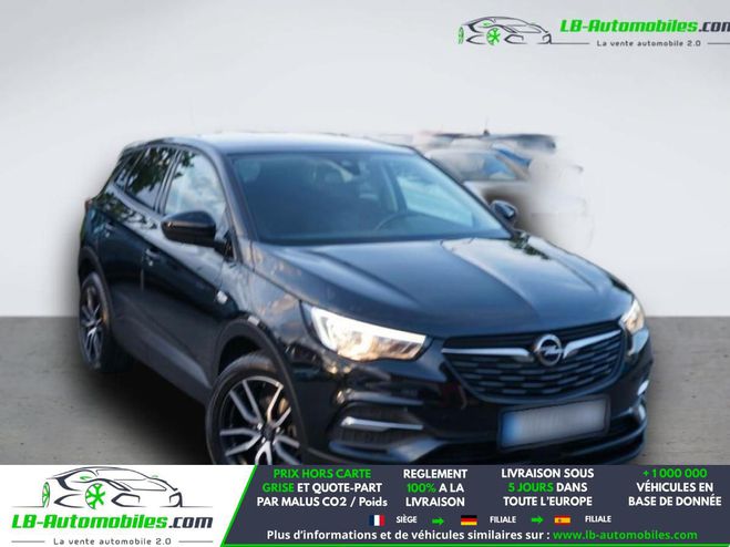 Opel Grandland X 1.2 Turbo 130 ch BVA Noir M�tallique de 2018