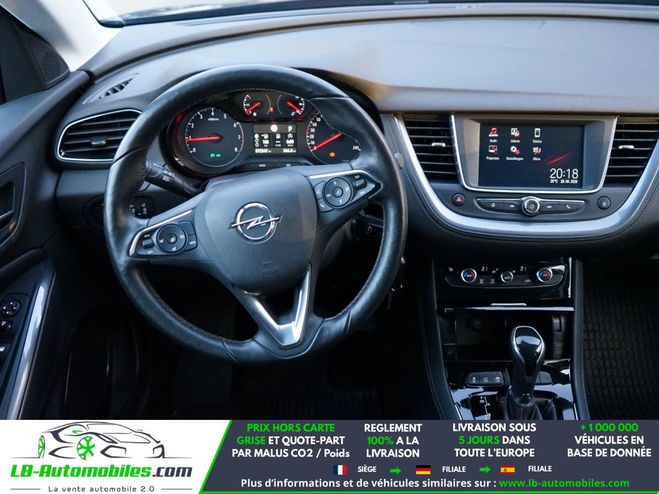 Opel Grandland X 1.2 Turbo 130 ch BVA Noir M�tallique de 2018