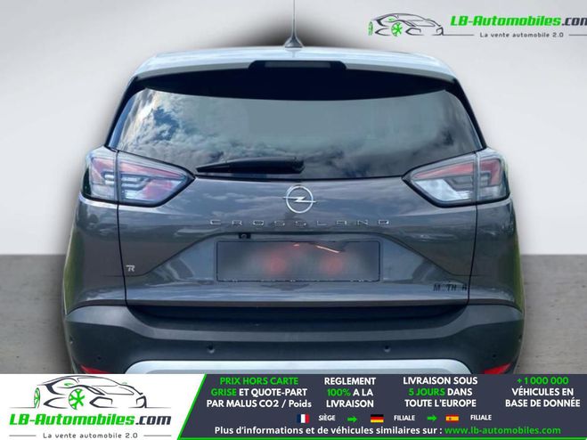 Opel Crossland 1.2 Turbo 130 ch BVM Gris M�tallique de 2021