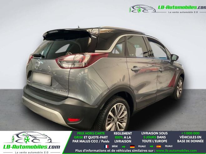 Opel Crossland X 1.2 Turbo 130 ch BVM Gris M�tallique de 2018