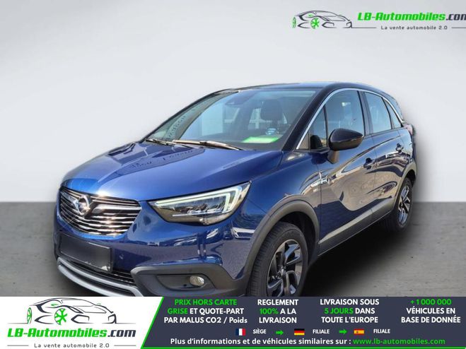Opel Crossland X 1.2 Turbo 130 ch BVM Bleu M�tallique de 2020