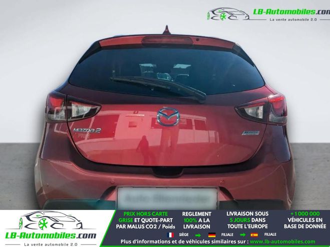 Mazda 2 1.5L SKYACTIV-G 90ch Rouge M�tallique de 2019