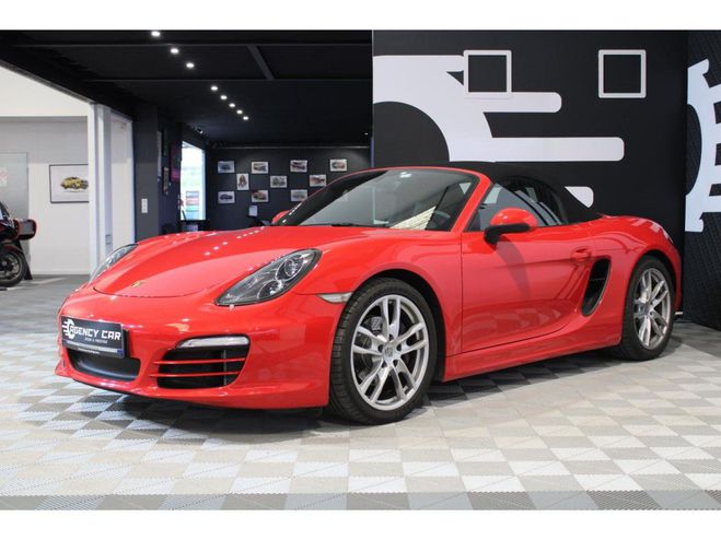 Porsche Boxster FLAT 6 - 2.7i - 265 - PDK - Type 981 - A ROUGE CLAIR de 2012