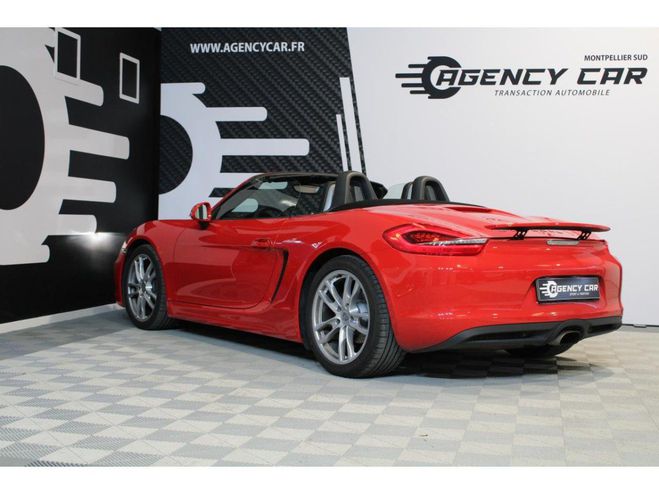 Porsche Boxster FLAT 6 - 2.7i - 265 - PDK - Type 981 - A ROUGE CLAIR de 2012