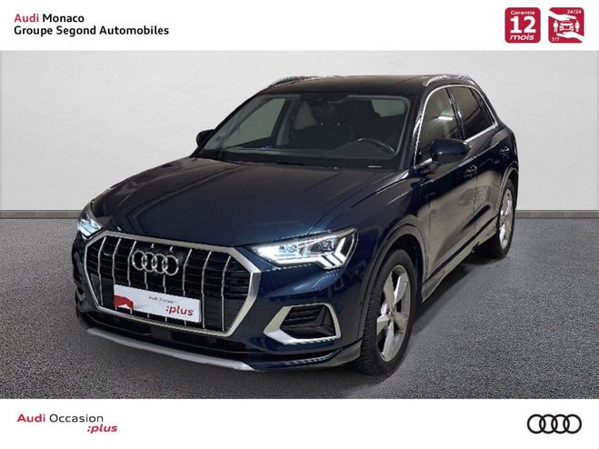 Audi Q3 45 TFSI 230 ch S tronic 7 Quattro Design Bleu de 2018