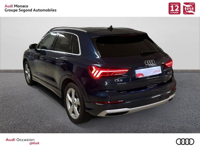 Audi Q3 45 TFSI 230 ch S tronic 7 Quattro Design Bleu de 2018