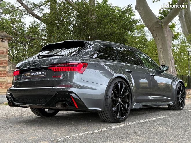 Audi RS6 C8 4.0i TFSI V8 QUATTRO 600ch BVA Gris de 2023