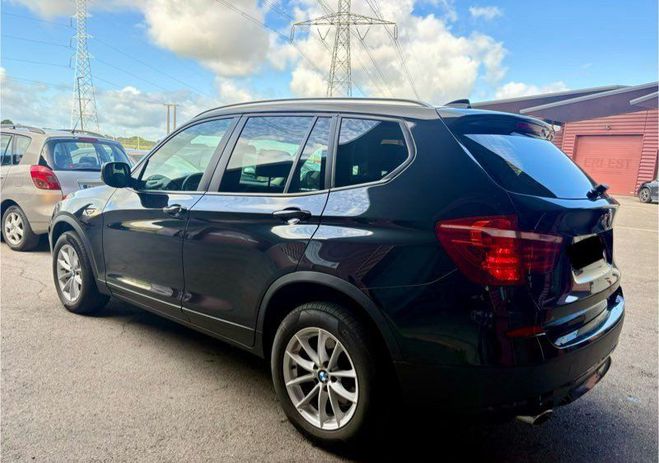 BMW X3 2.0 d 184CV x-drive f25 119000km premier Noir de 2014