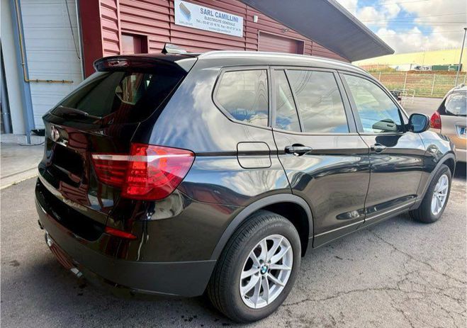 BMW X3 2.0 d 184CV x-drive f25 119000km premier Noir de 2014