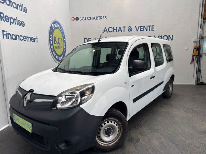 Renault Kangoo Express II ELECTRIQUE MAXI CABINE APPROF Blanc de 2020