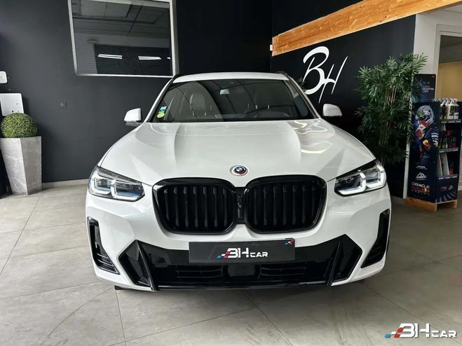 BMW X3 M-SPORT 3.0D 285 MHEV Mild HYBRID XDRIVE Blanc de 2022
