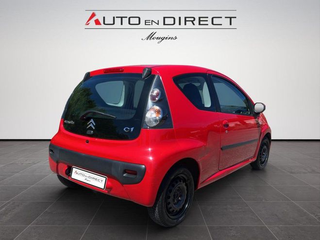 Citroen C1 1.0i BERLINE Pack PHASE 1 ROUGE de 2008