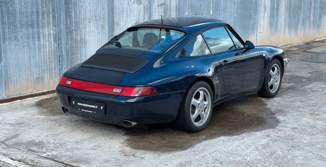Porsche 911 993 Carrera 2 Bleu Ocean Moteur Refait Bleu de 1998