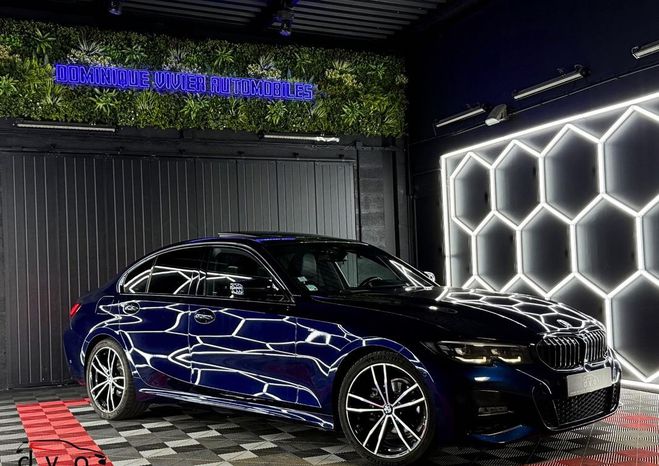 BMW Serie 3 318d 150 ch M Sport Bleu de 2022