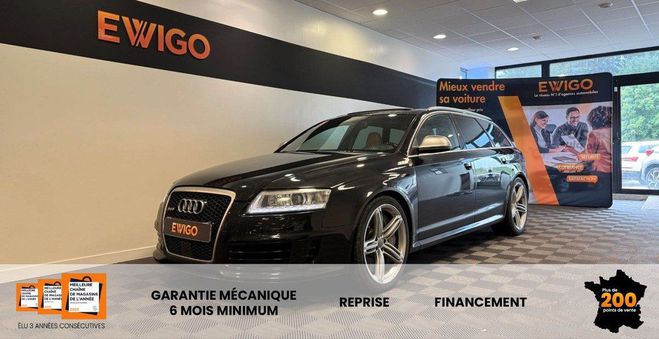 Audi RS6 AVANT V10 5.0 TFSI 580CH PLUS QUATTRO BV Noir de 2010