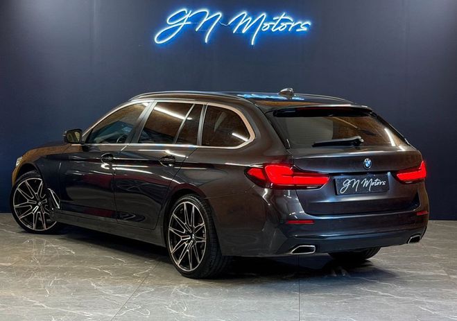 BMW Serie 5 (g31) touring 520d h 190 bva8 suivi comp Gris de 2021