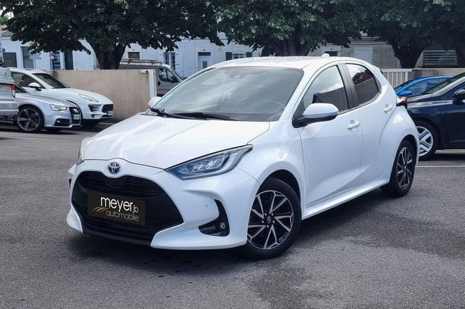 Toyota Yaris 1.5 hybride 116H DESIGN MY21 Blanc de 2021