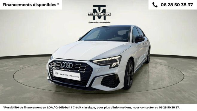 Audi S3 Sportback TFSI 310 S tronic 7 Quattro Blanc de 2021